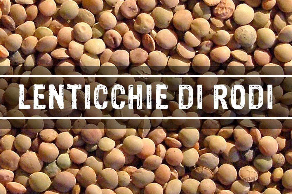 Legumi - lenticchie di rodi
