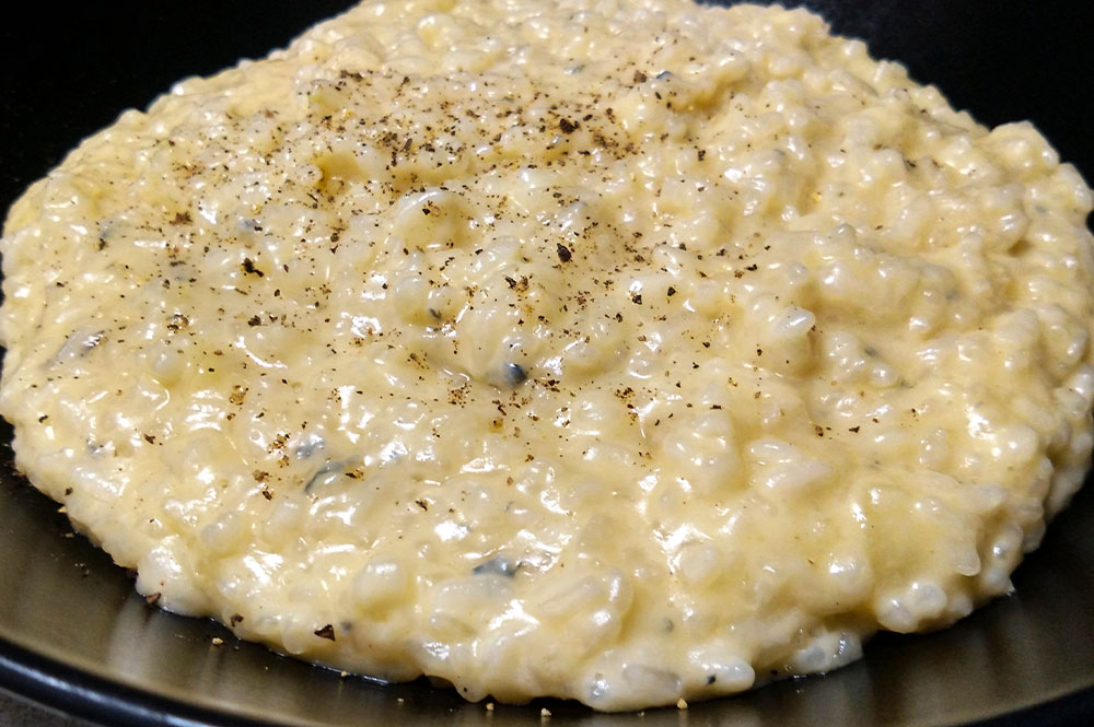Risotto al gorgonzola