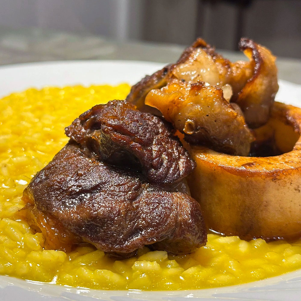 Risotto con ossobuco