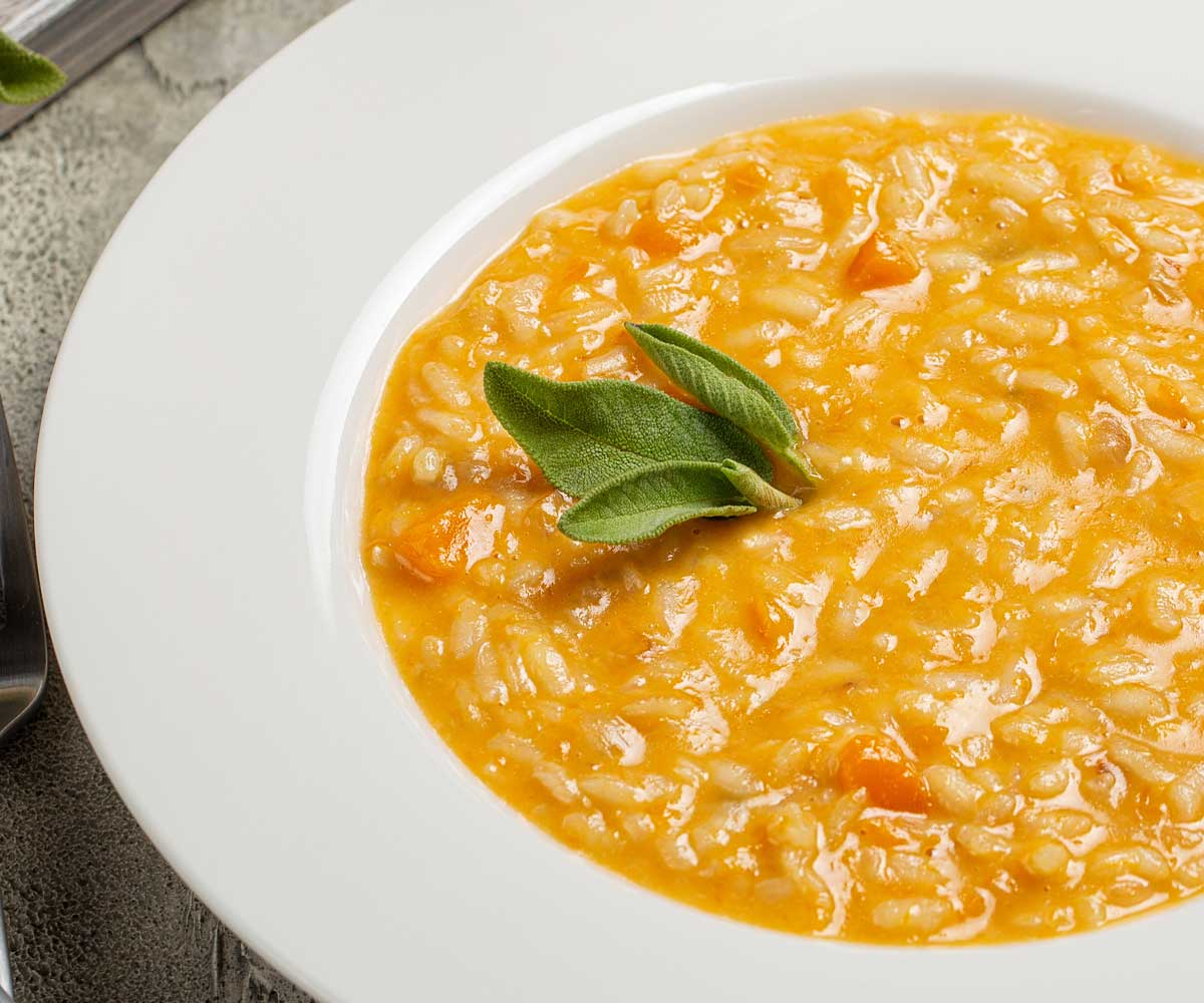 Risi zucca e taleggio